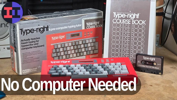 VTech Type-Right - 1985 Pre-Computer Typing Tutor